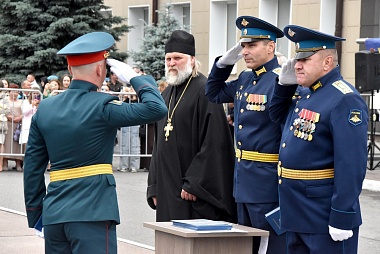 В Рязанском десантном училище состоялся юбилейный выпуск прапорщиков