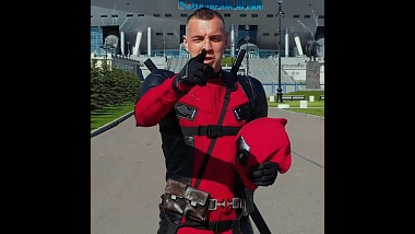 Футболист Артём Дзюба покинул «Зенит» в образе Дэдпула