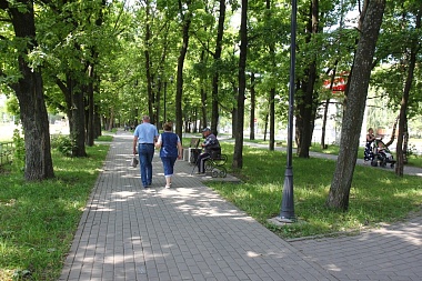 Мэр Рязани проинспектировала ход благоустройства в Дашково-Песочне