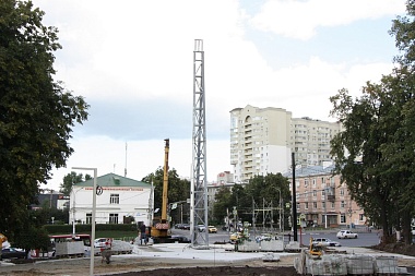 Сквер Трудовой доблести в Рязани готовится к открытию