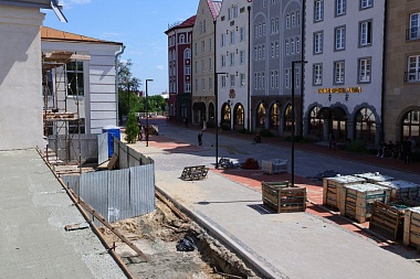 Депутат Госдумы Красов осмотрел ремонт рязанской улицы