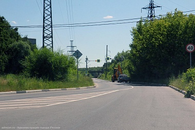 На 15 улицах Рязани нанесли износостойкую дорожную разметку 