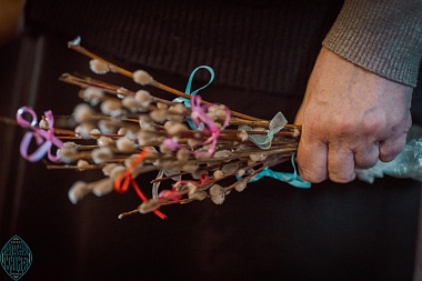 Вербное воскресенье 2025: фоторепортаж из Вознесенского храма