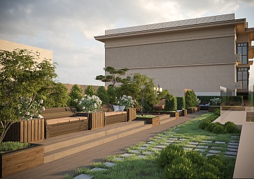 В Рязани для жителей «Наследия Современности» откроют видовую террасу на крыше