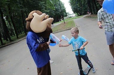 Фото с площадки 62ИНФО на Дне города в ЦПКиО