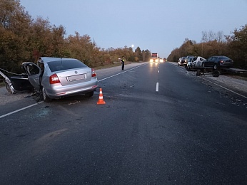 В ДТП с участием эвакуатора в Сасовском районе пострадали два человека 