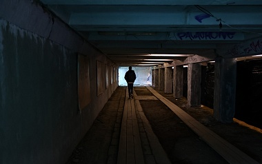 Ремонт подземного перехода на Московском шоссе ведется по графику