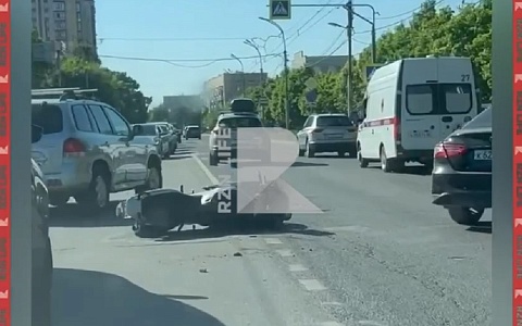 В Рязани мотоциклист попал в ДТП
