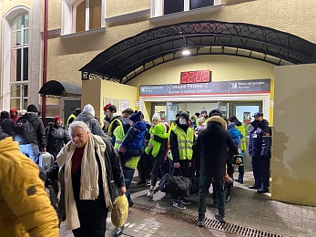 В Рязани встретили поезд с 793 жителями ЛНР и ДНР  - 62ИНФО В Рязани встретили поезд с 793 жителями ЛНР и ДНР