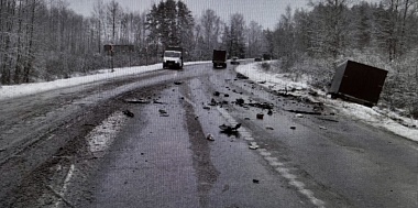 ГАЗель и иномарка жёстко столкнулись в Клепиковском районе