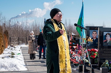 На Богородском кладбище Рязани в день 3-летия СВО совершили литию по героям