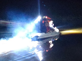 Рязанские спасатели нашли заблудившегося на озере рыбака 