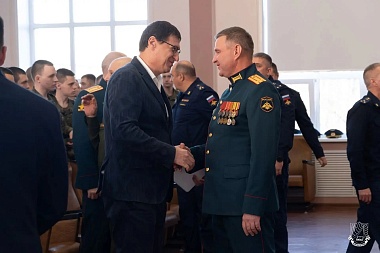 Михаил Пронин рассказал о Дне военного связиста в РГРТУ