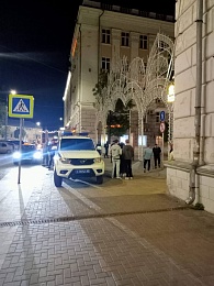 Рязанская полиция перекрывала Почтовую из-за рейдов 