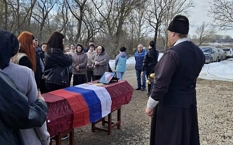 В Михайловском районе простились с погибшим на СВО Сергеем Шелеховым