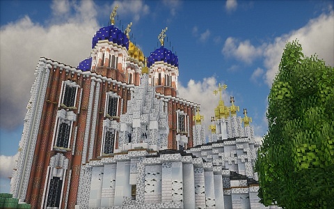 Рязанский кремль изобразили в стилистике Minecraft