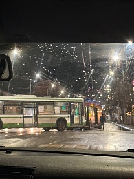 В Рязани на Семинарской произошло ДТП с автобусом и троллейбусом