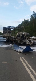Появились подробности ДТП со сгоревшей «ГАЗелью» под Рязанью - 62ИНФО Появились подробности ДТП со сгоревшей «ГАЗелью» под Рязанью
