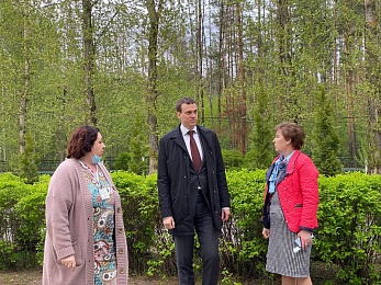 Павел Малков посетил детский лагерь для одарённых детей «Гелиос»