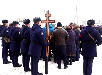 В Михайловском районе простились с погибшим в СВО Филатовым