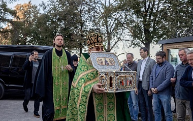 В Рязанском кремле встретили мощи преподобной Евфросинии Полоцкой