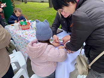 В Рязани у кремля 9 Мая открыли полевую кухню и показали трофейную технику