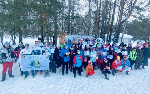 В Касимовском округе прошла лыжня памяти конструктора Владимира Уткина