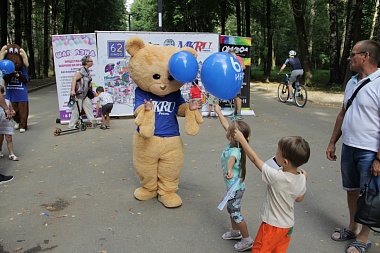 Фото с площадки 62ИНФО на Дне города в ЦПКиО