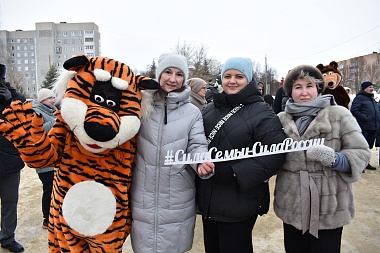 В Новомичуринске прошёл первый марафон «Сила семьи — сила России»