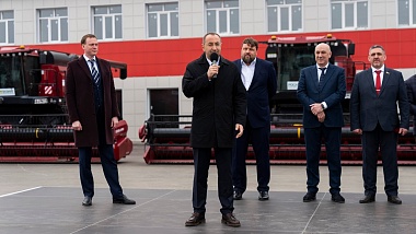 Под Рязанью открыли первый в ЦФО мультибрендовый центр сельхозтехники