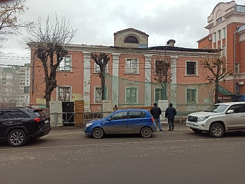 В Рязани снесли старый дом на улице Свободы