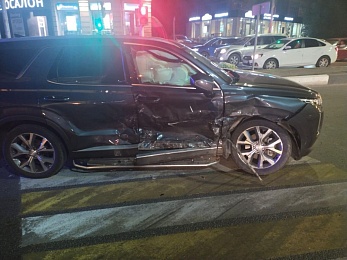 Три человека пострадали в ДТП на Первомайском проспекте в Рязани