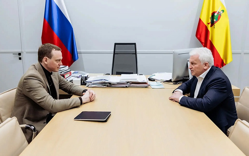 Павел Малков встретился с главой Всероссийской федерации самбо