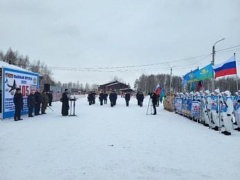 Рязанские десантники отправились в лыжный поход на 699 км