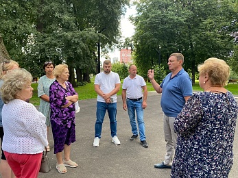 В Рязани прошла приёмка обновлённой Новопавловской рощи