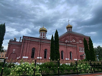 В Казанском монастыре Рязани отметили престольный праздник