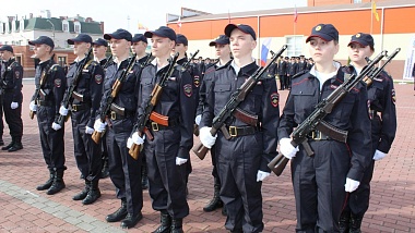 В Рязани присягу приняли 85 первокурсников Рязанского филиала Московского университета МВД