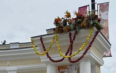 В Рязани ВДНХ украсили к осеннему сезону