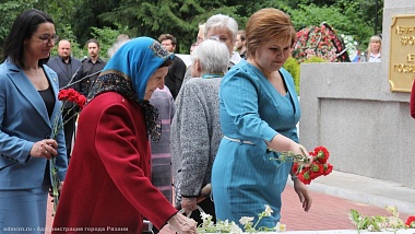 В Рязани открыли памятник «Детям Победы» - 62ИНФО В Рязани открыли памятник «Детям Победы»