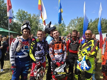 В Скопинском районе прошли третьи межрегиональные соревнования по мотоспорту