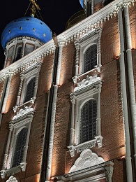 На соборе в Рязанском кремле заработала новая подсветка