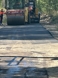 В Рязани отремонтировали дорогу до госпиталя для ветеранов войн