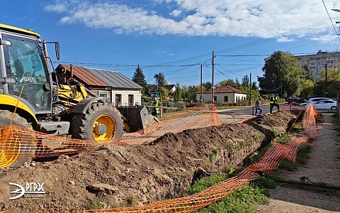 Реконструкция электросетей в Кальном завершается
