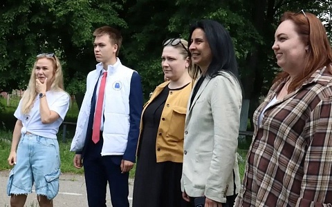 Выпускница первого потока программы «ГЕРОИ62» посетила Рыбновскую школу-интернат