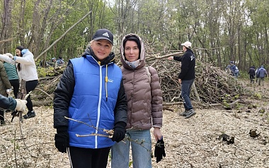 Рязанцы вышли на всероссийский субботник 