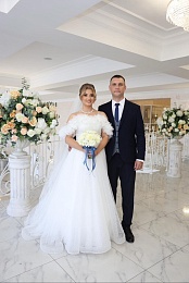 Рязанский ЗАГС показал фото свадеб сентября-2024