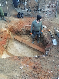 Археологи нашли в центре Рязани артефакты XIX века