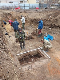 Археологи нашли в центре Рязани артефакты XIX века