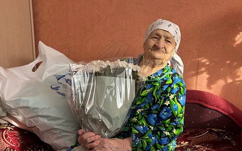 В Рязани ветеран ВОВ Мария Буркина отметила столетие