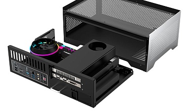 В Китае разработали компьютер со встроенным аквариумом